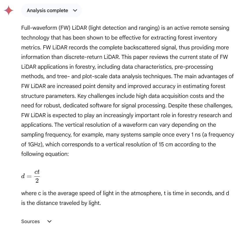 Gemini Abstract output